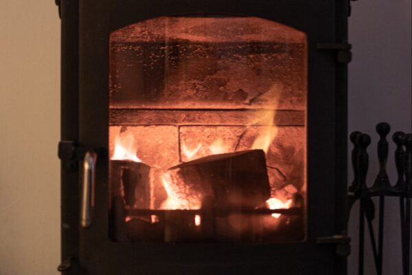 Burning wood in the home