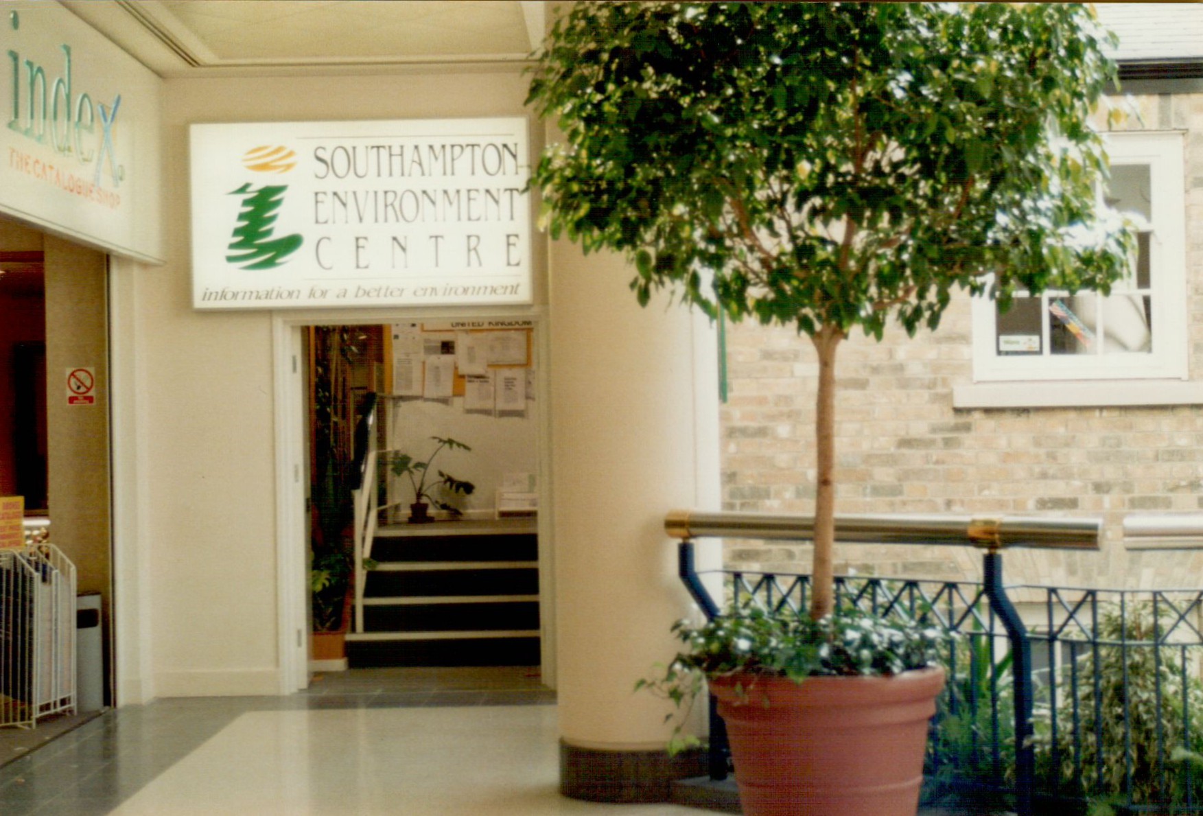The Southampton Environment Centre in its early days.